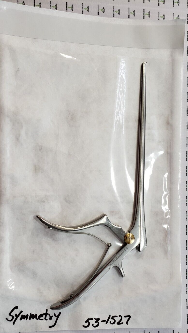 Symmetry 53-1527 Orthopedic Kerrison Rongeur 3mm 40 Degree W-Drainage Holes