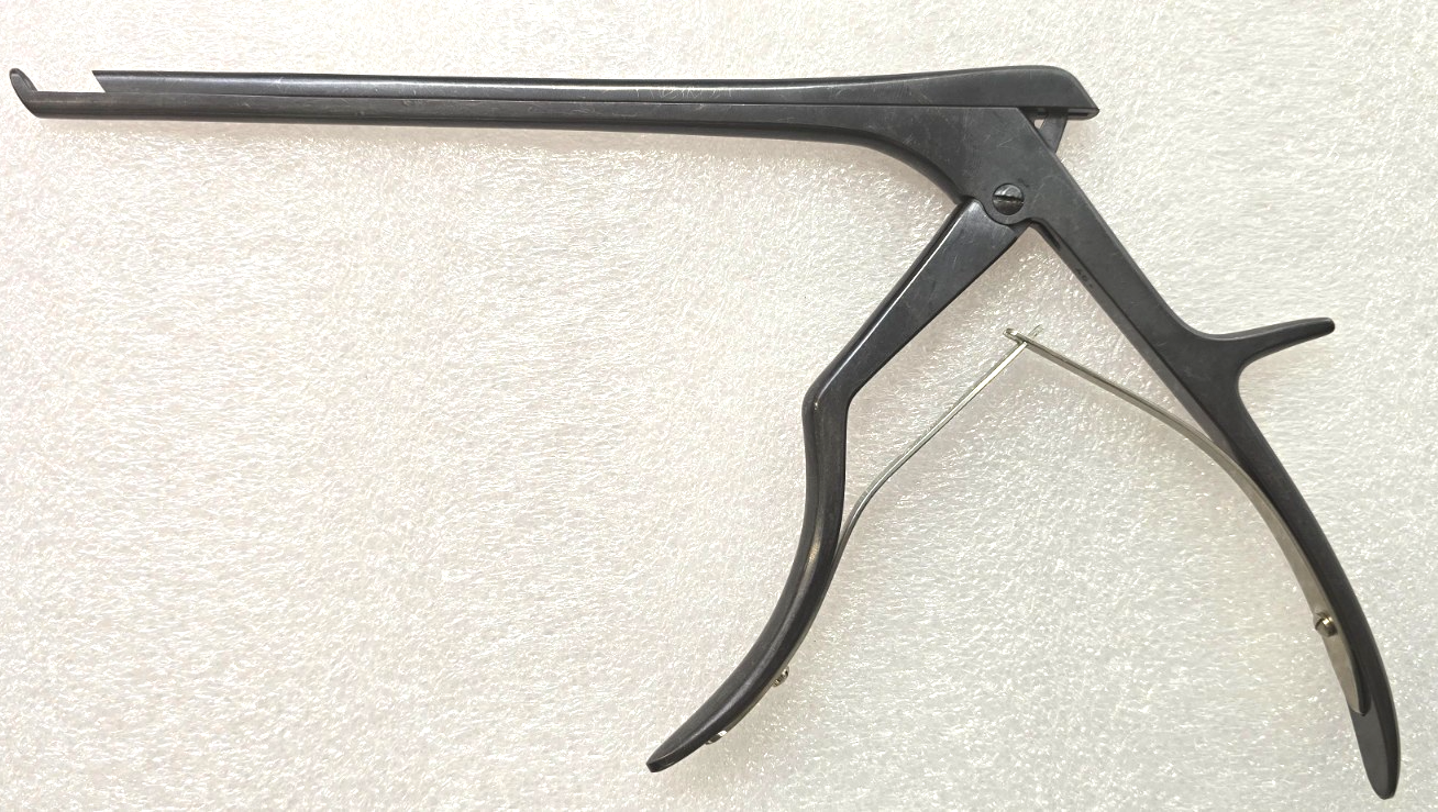 V.Mueller Orthopedic Spurling  Kerrison Rongeurs 8" shaft 5mm 40* up Black
