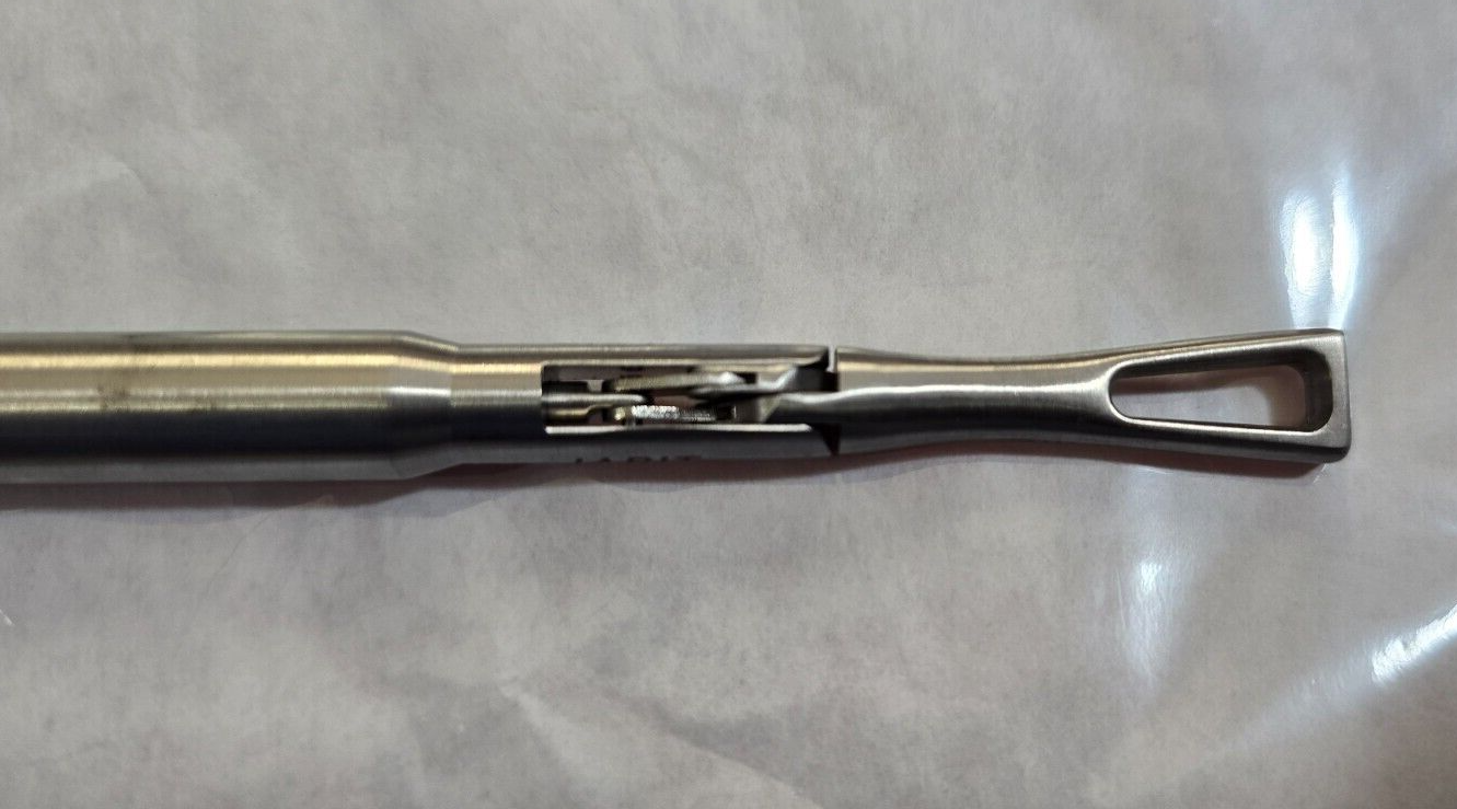 JARIT 600-150 Duval Grasping Forceps 10mm x33cm Double Action Ratchet Handle