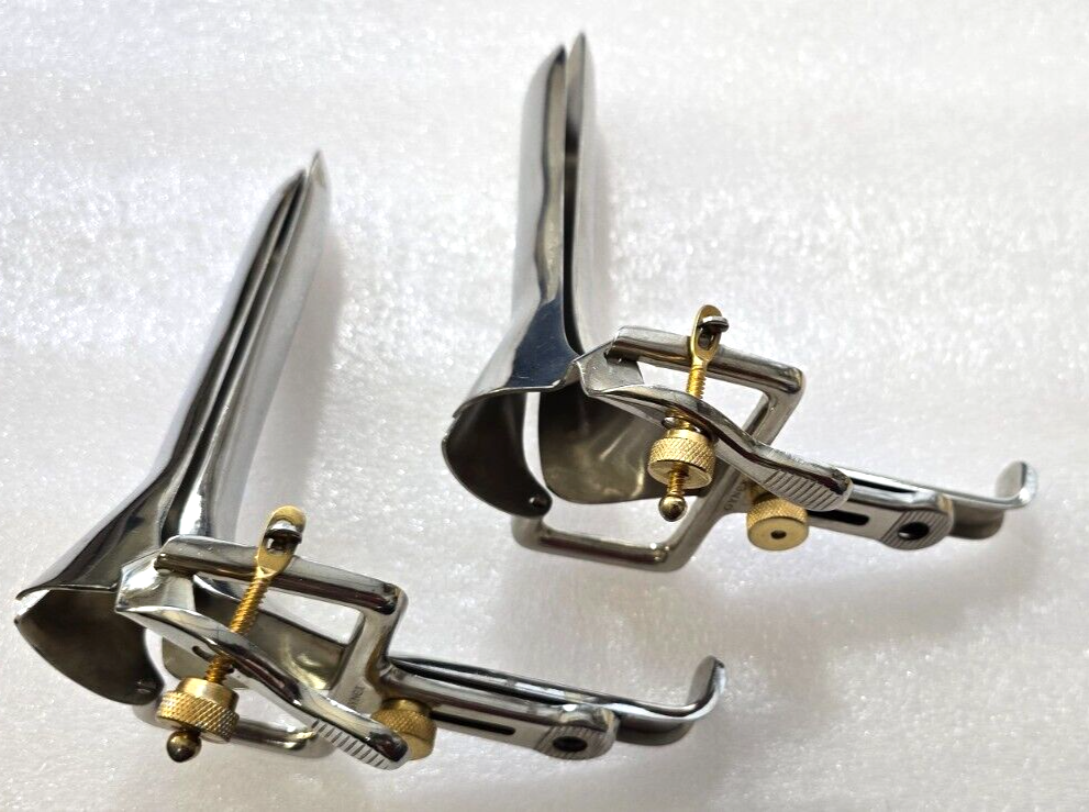 GYNEX Surgical OBGYN Graves Vaginal Speculum Long, Wide View 5" x 1.25"