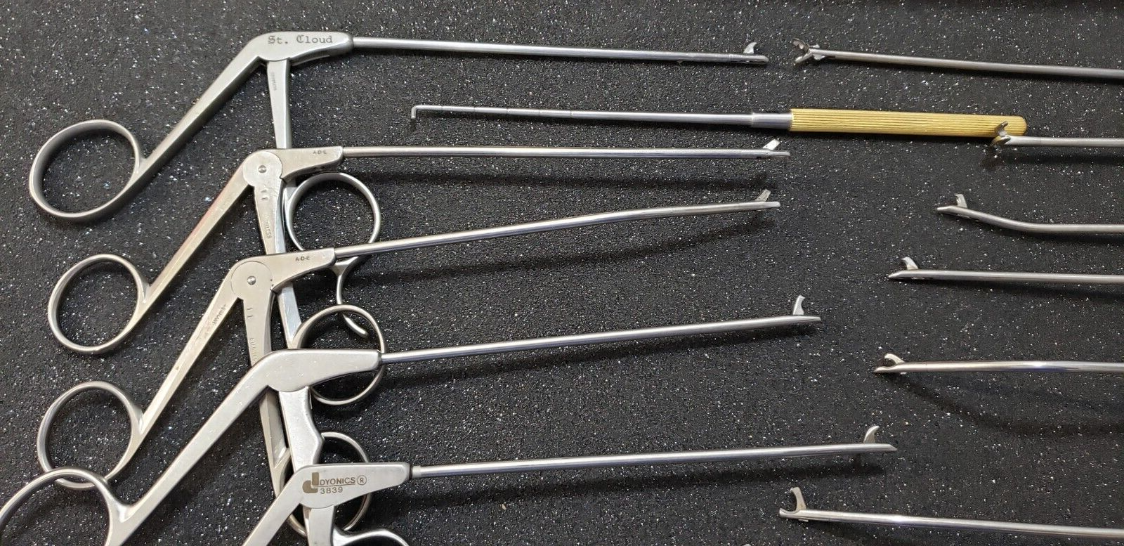 R.Wolf, EURO-MED Arthroscopy Biopsy Forceps Set of 14 with Instruments Rack