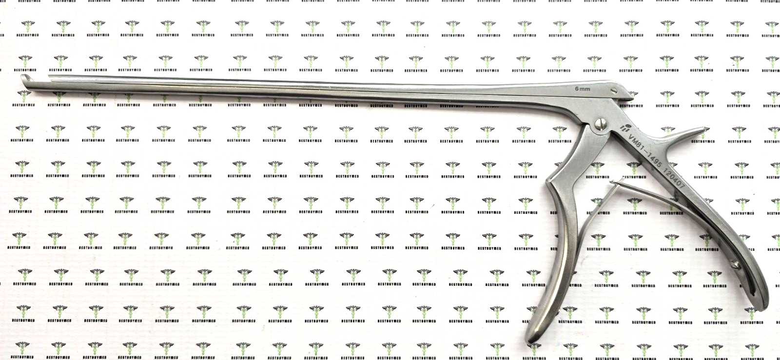 V.Mueller Orthopedic Kerrison Rongeurs 6mm Up 12" Shaft 40 degree