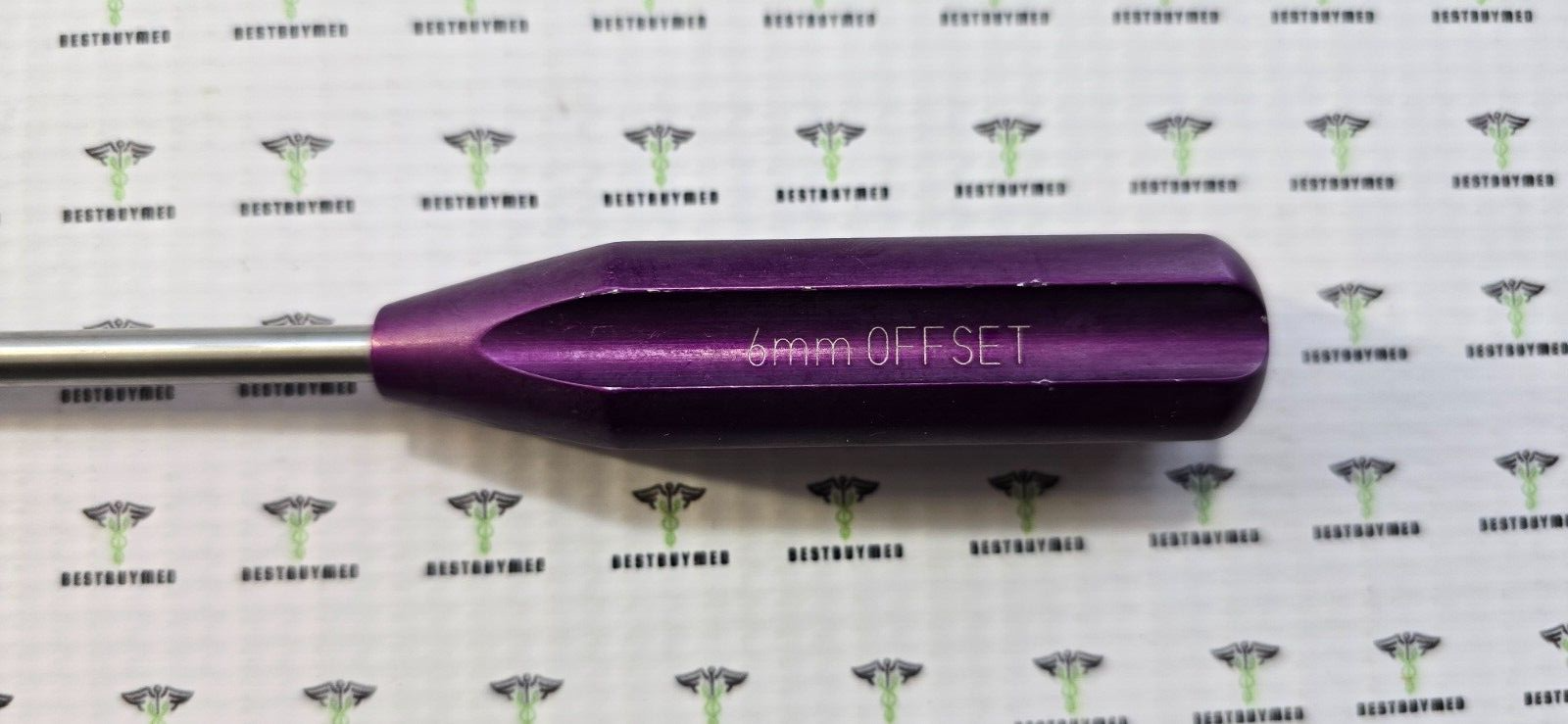 Arthrex Surgical Reusable 3mm OFFSET Instrument Purple handle  REF: AR-5600/ 02
