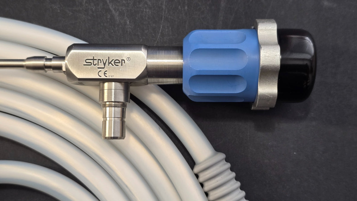 Stryker Arthroscope 4.0mm x 0° Speed Lock C-Mount  Free Fiber Optic Cable