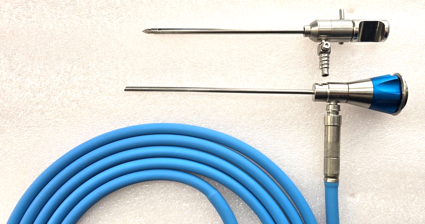 smith & nephew Arthroscope 4.0mm x 30° C-Mount with Sheath & Fiber Optic Cable