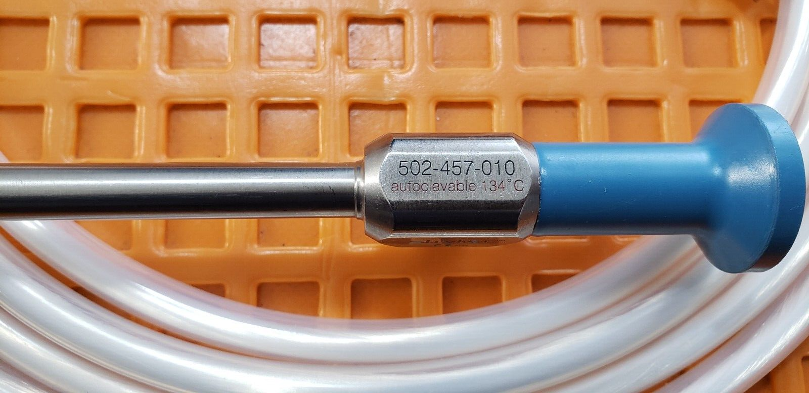 Stryker 502-457-010 Laparoscope 10mm x 0*  Autoclavable W- Fiberoptic Cable.
