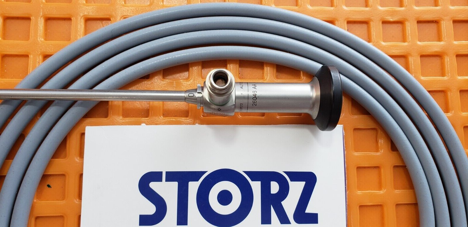 Karl Storz 26046AA 5mm x 0 Degree Telescope 30cm Autoclave & 495ND Fiber Cable