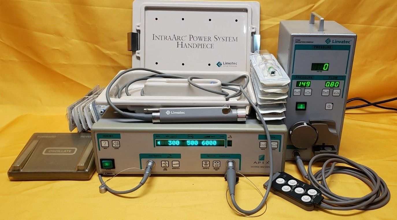 Conmed Linvatec C9824 APEX Handpiece C98000 APEX Drive System W- Foot switch