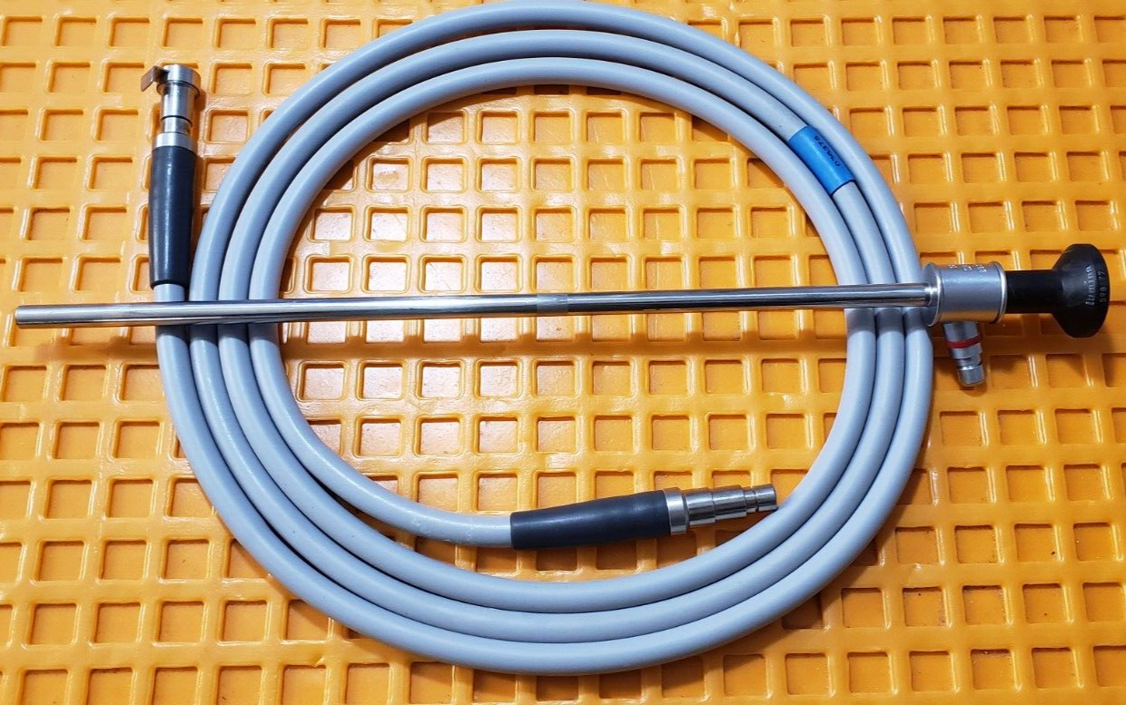 R.Wolf 8932.40 Lumina Telescope 8mm x 180* Autoclave with Fiberoptic Cable &Tray