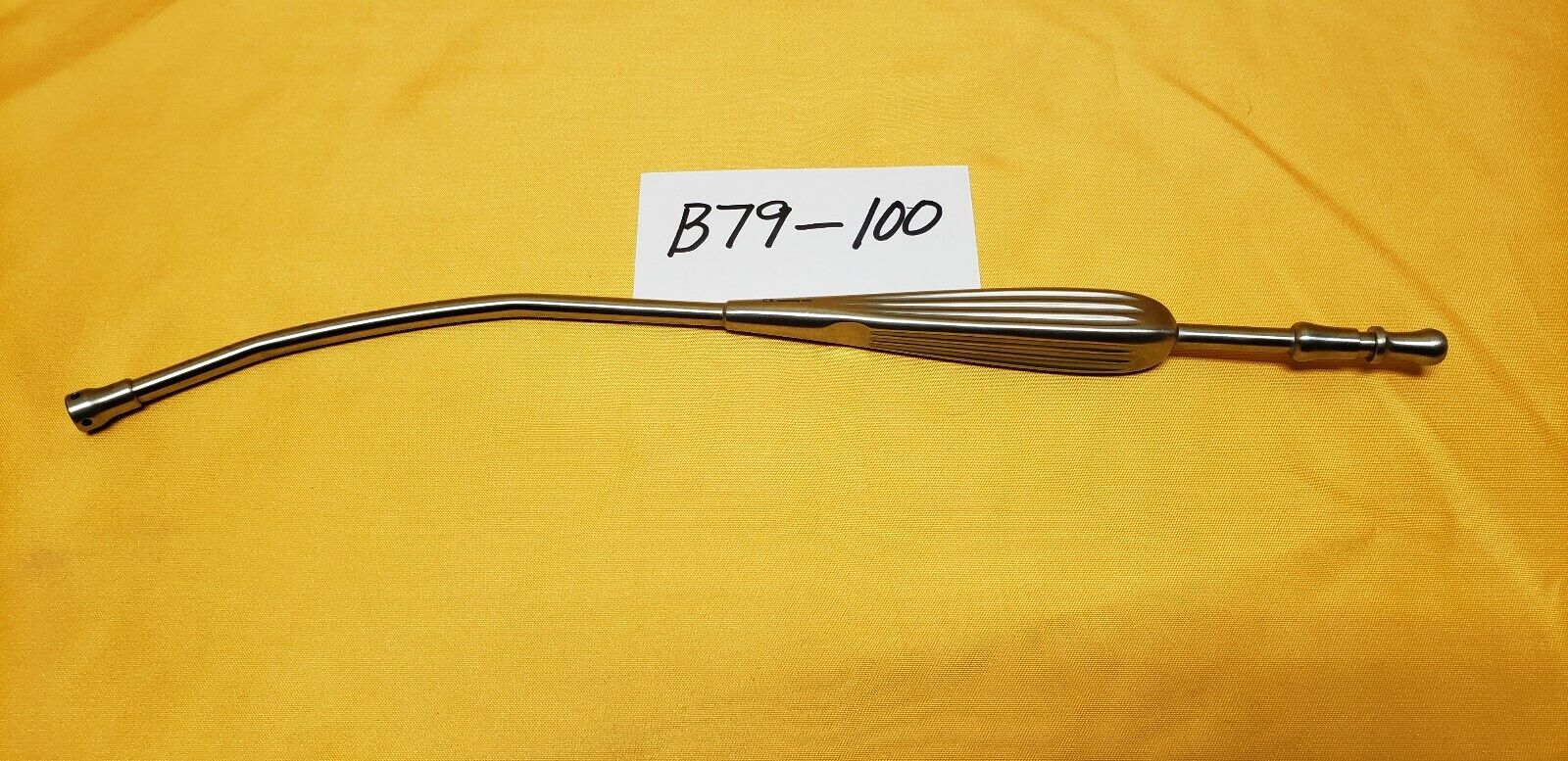 Codman 70-4026 Surgical Yankauer Suction Tube Stainless Steel