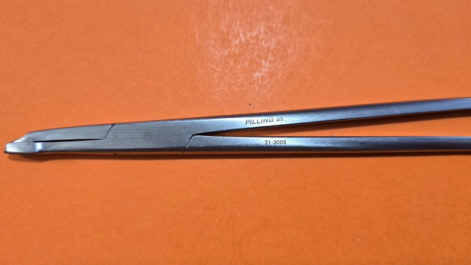 Pilling 21-3005 Surgical Schubert Biopsy Forceps 11" shaft OB.GYN Instrument
