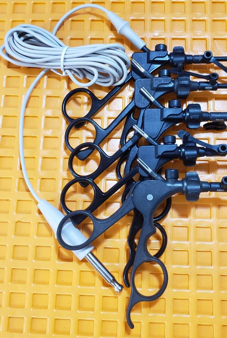 Karl Storz Laparoscopic Instruments 5mm x 34cm Set of 5 Pieces