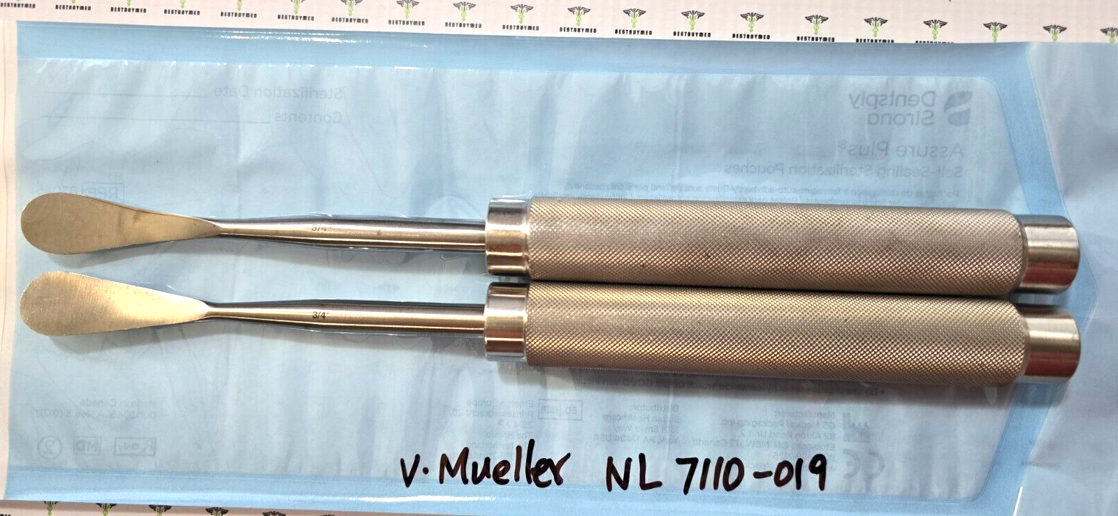 V.Mueller Surgical Orthopedic Cobb Spinal Elevator 3/4" Tip
