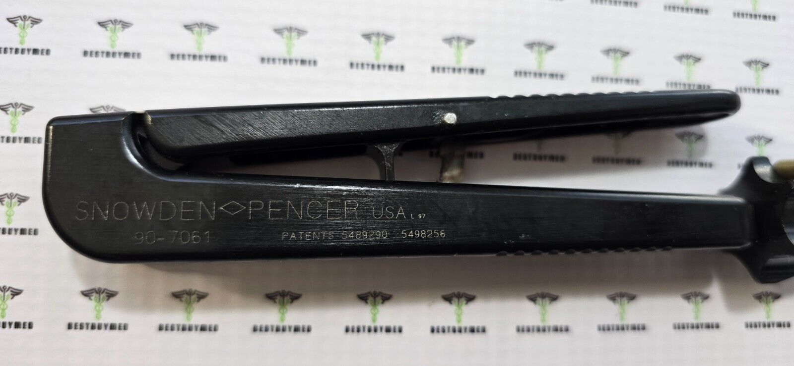 Snowden Pencer 90-7061 Surgical Babcock Paddle Grasping Forceps 10mmx35cm