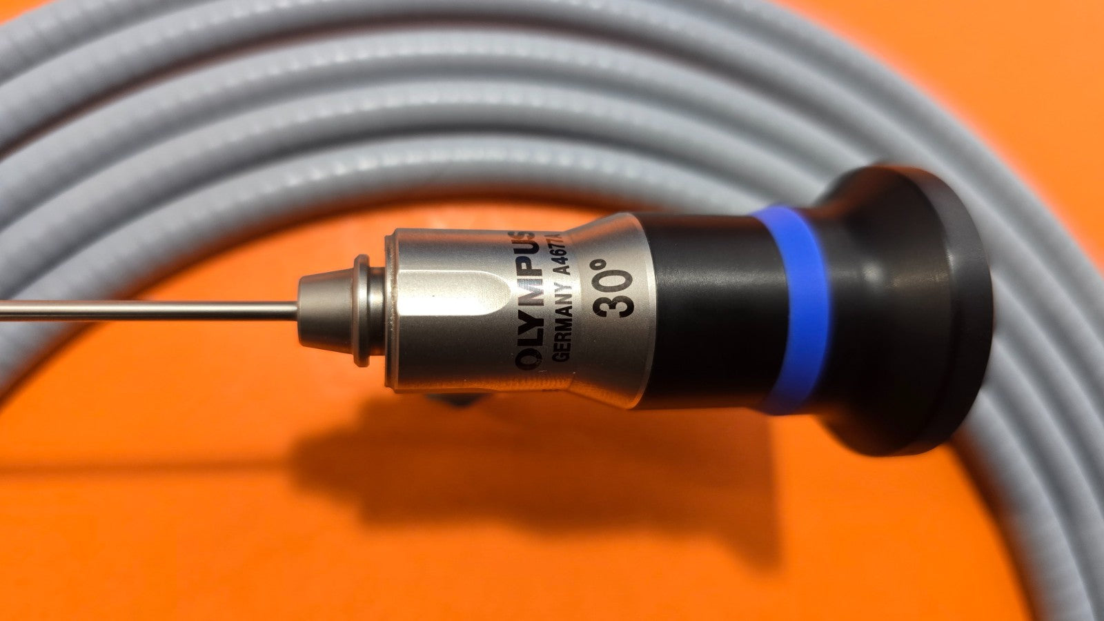 Olympus A4677A Hysteroscope 1.9mm x30° Autoclave & WA03210A Fiber Optic Cable