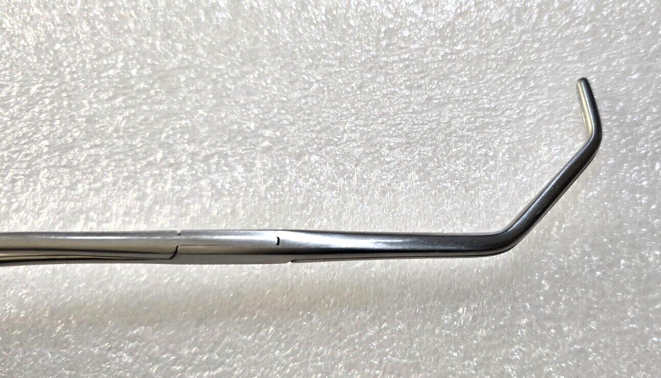 Jarit 310-200 Surgical Satinsky Forceps 9.5"  Cross Serrated jaws