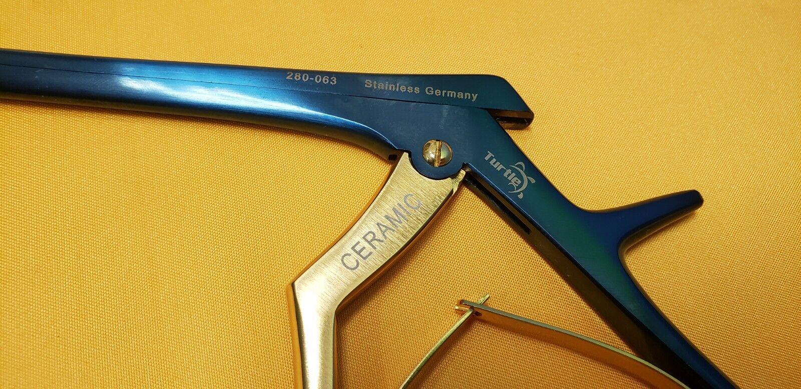 Kerrison Rongeurs 7" Shaft 5mm Up 40 Degree Ceramic Blue Coated Neuro/Spine