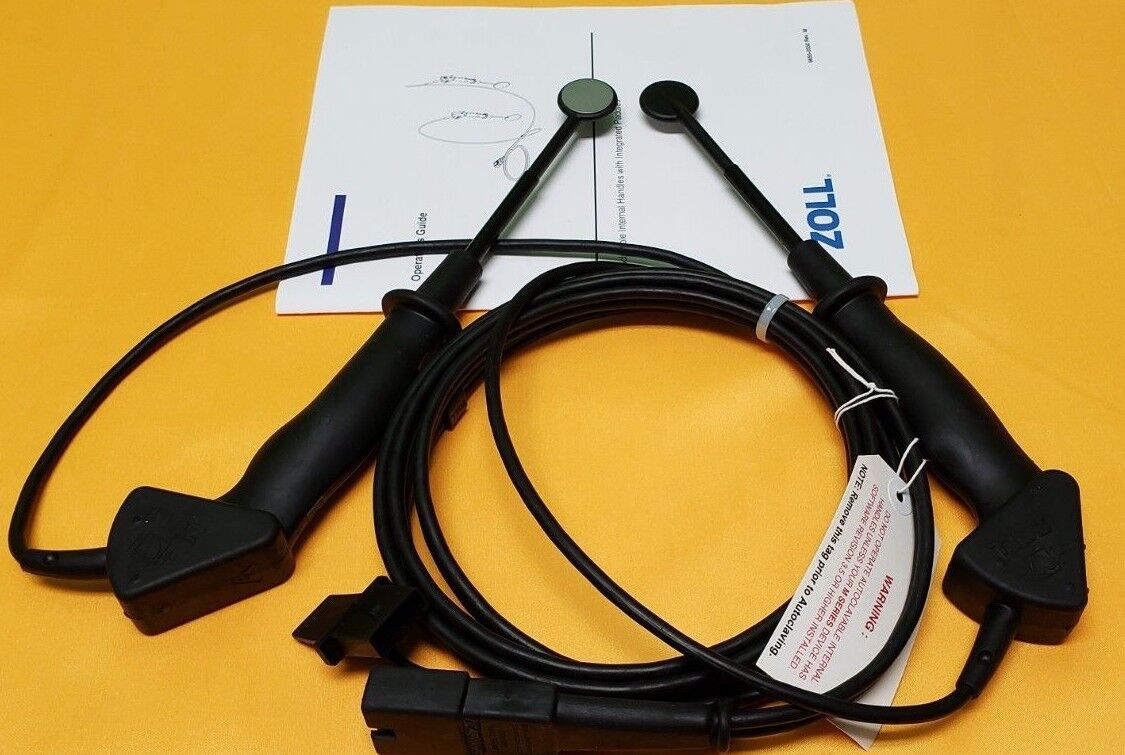 Zoll 8011013901 Autoclave able Internal Handles with Integrated Paddles & Manual