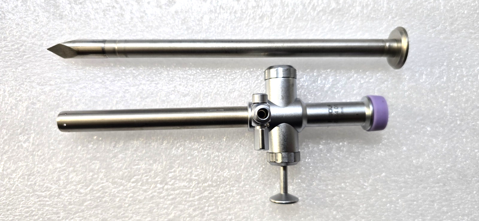 R.Wolf Laparoscopy Endo Tip Cannula 10mm Trocar with pyramid Tip