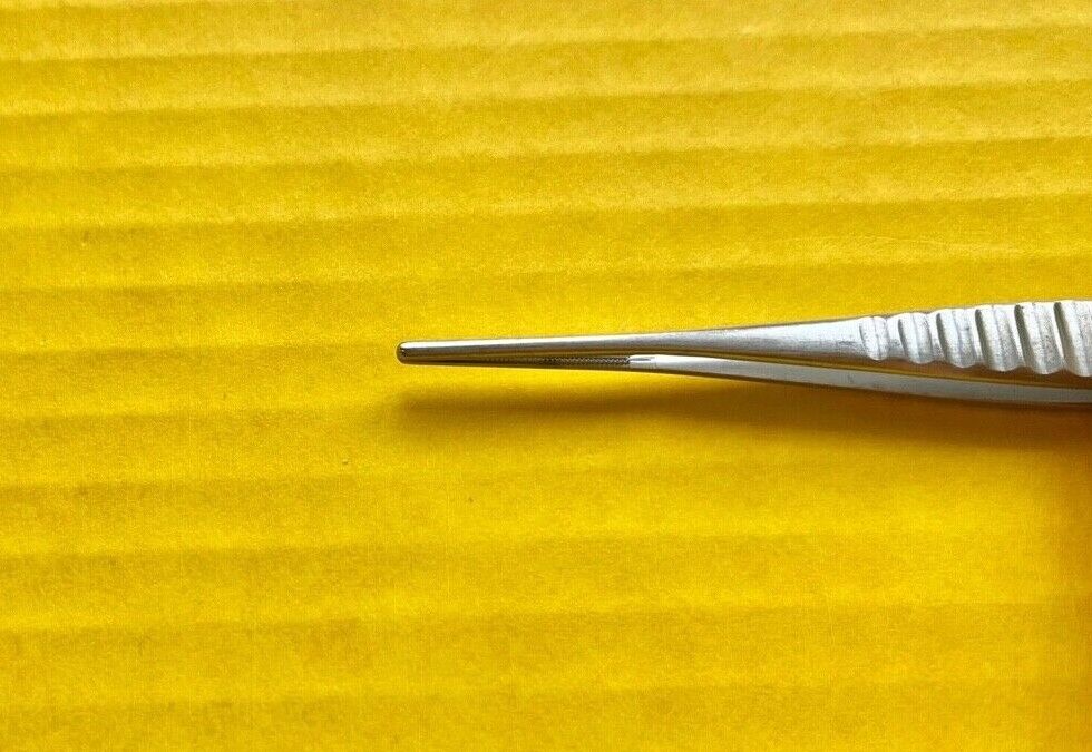 Jarit Debakey Vascular Tissue Forceps, Straight, 6" REF: 320-110