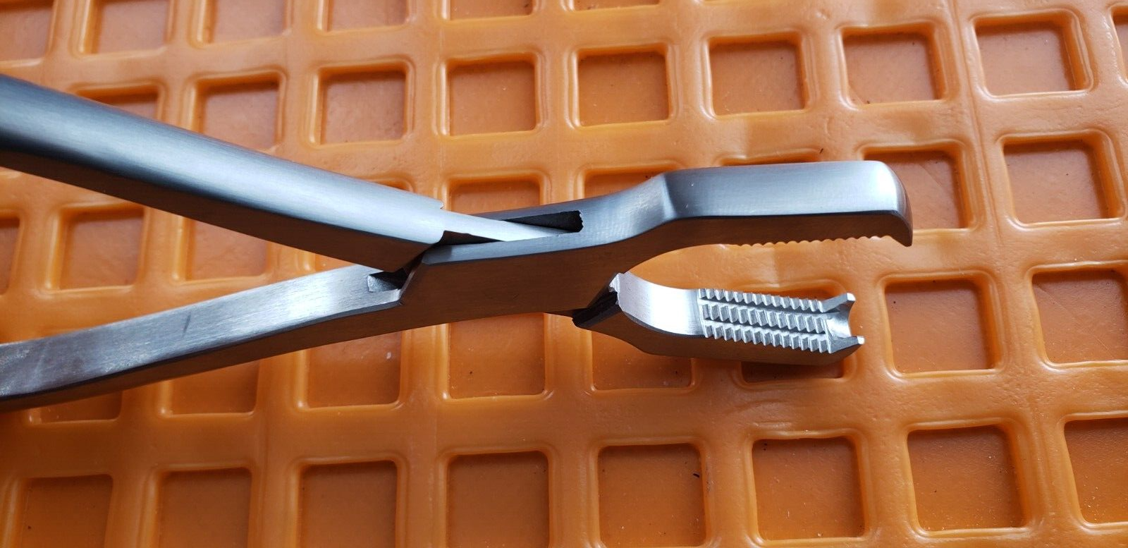 Turtle Orthopedic Pediatric KERN Bone Holding Forceps 6.5" W- Ratchet