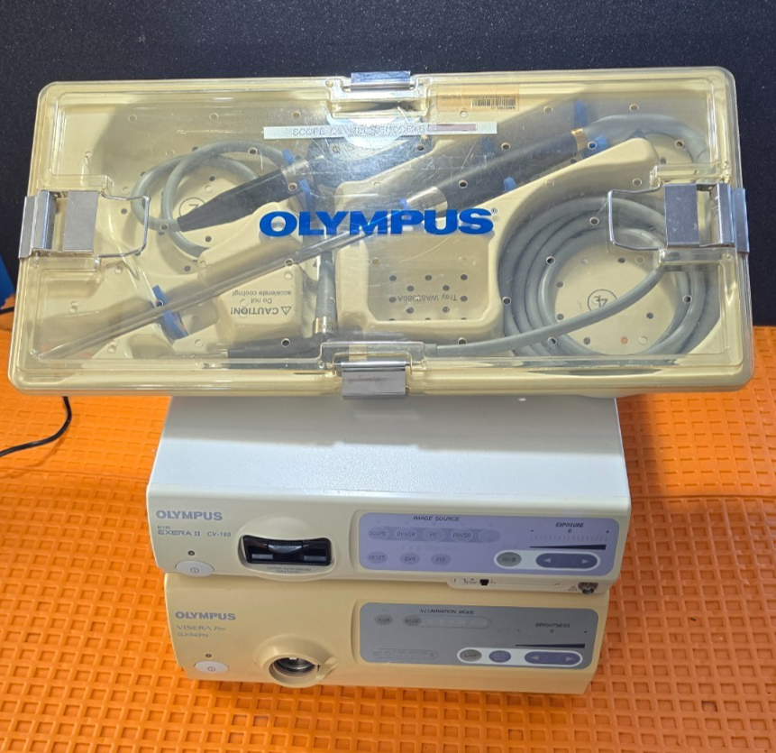 Olympus EVIS EXERA II CLV-180, CV-180 Processor & CLV-S40 Pro Light ,EA50011A