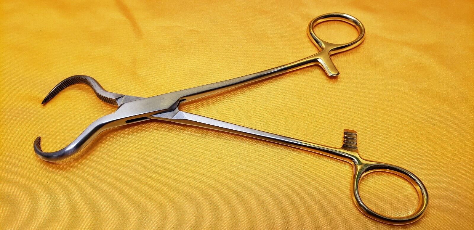 TurtleMed Surgical Lewin Bone Holding Forceps 7" Orthopedic Clamp REF: 19-216