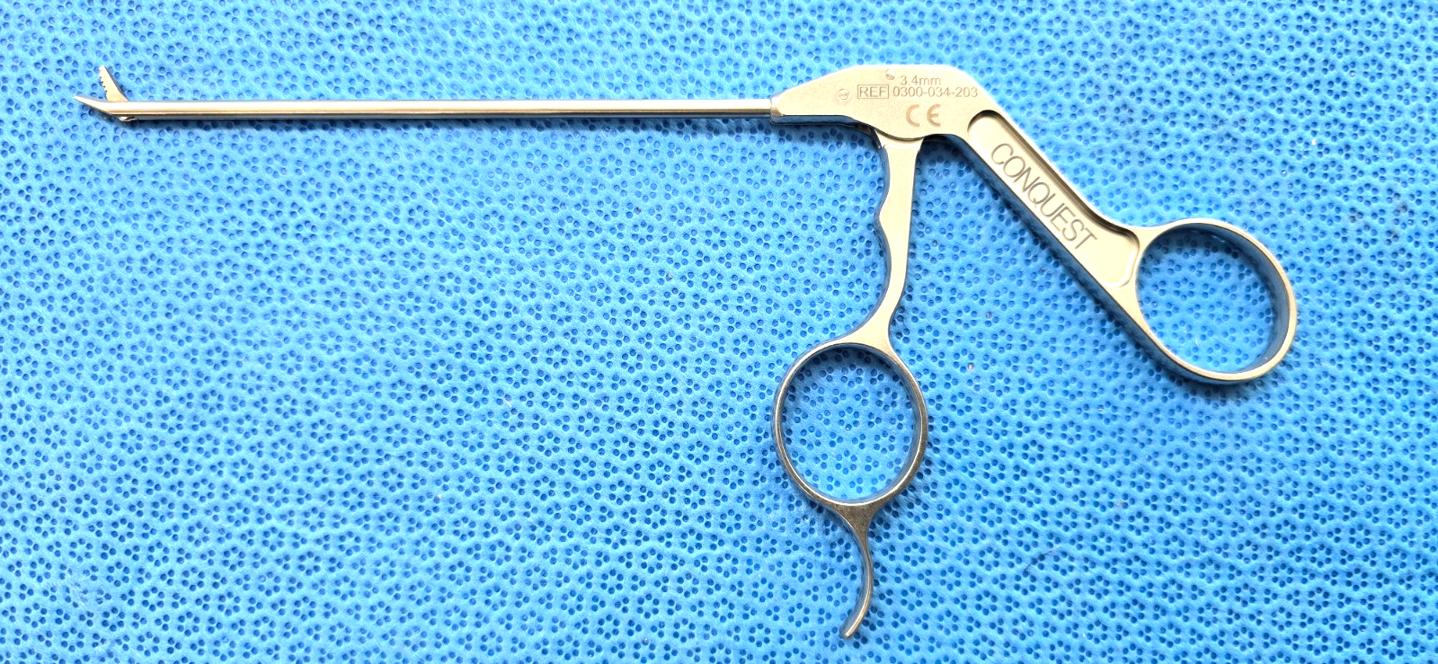 Stryker Conquest Narrow Punch Grasper 3.4mm x 15* up (0300-034-203)