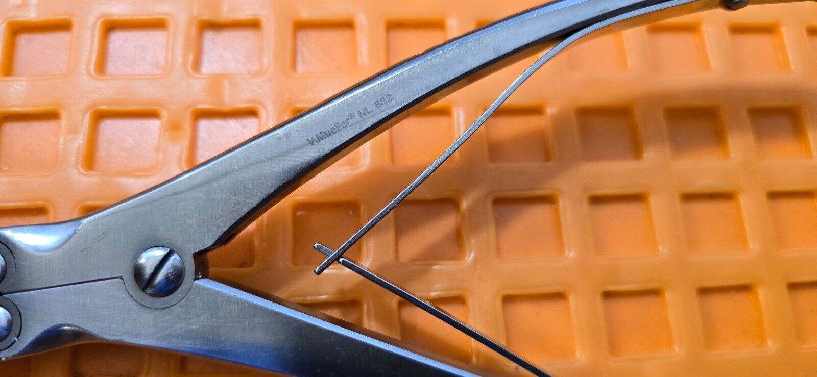 V.Mueller NL632 Orthopedic Leksell Rongeurs 3mm x16cm Size 10" Double Action