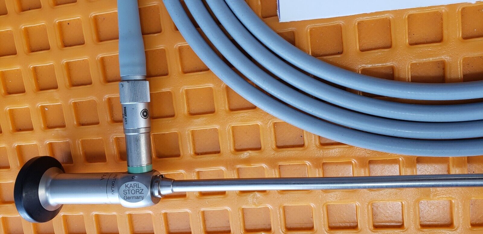 Karl Storz 26046AA 5mm x 0 Degree Telescope 30cm Autoclave & 495ND Fiber Cable