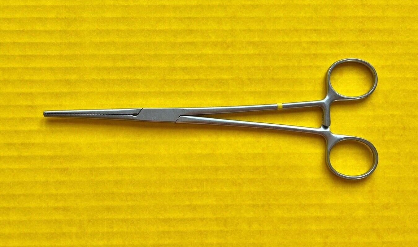 Aesculap Surgical Kocher-Ochsner Forceps, Straight 1 x 2 Teeth REF:BH646R