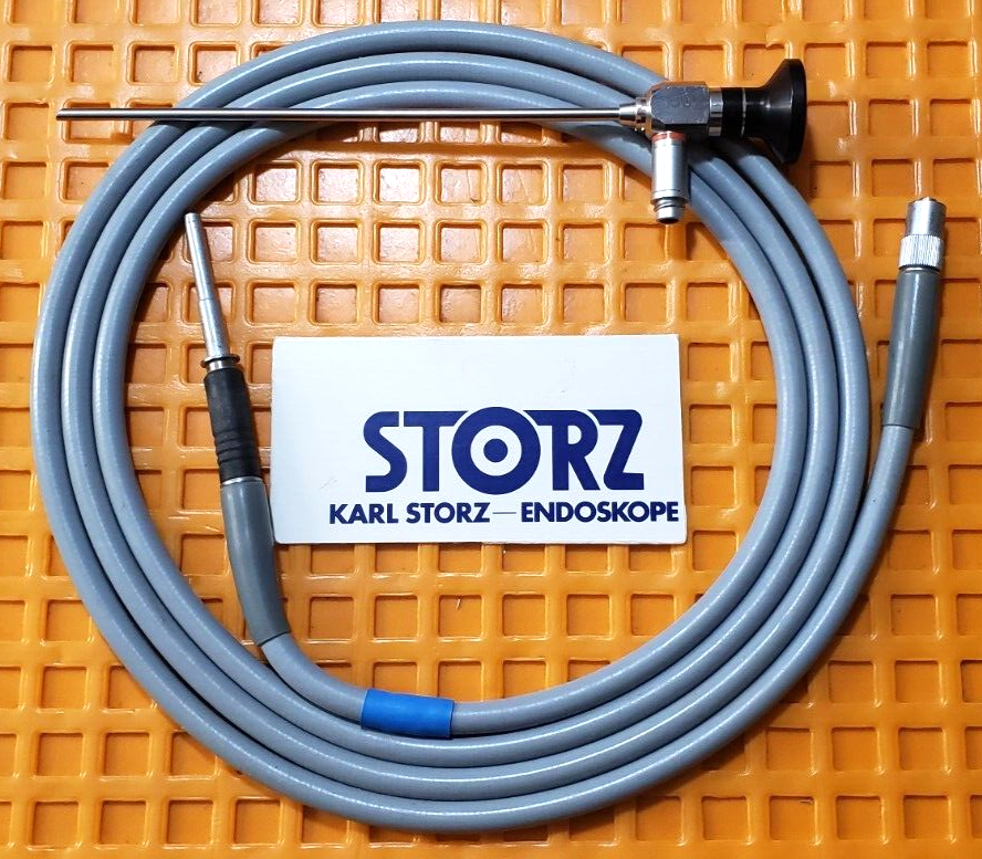 Karl Storz  495NCS Fiberoptic Cable W- Anthony ENT 4mm x 30* Scope Autoclave