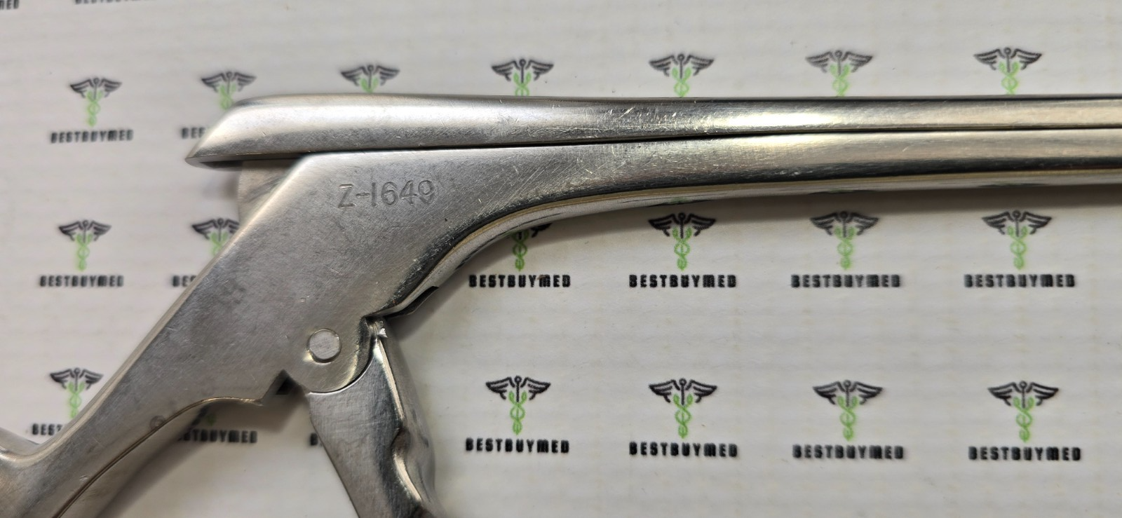 Zimmer Surgical Orthopedic Kerrison Rongeurs 4mm Up 40 Degree 7.5" Shaft