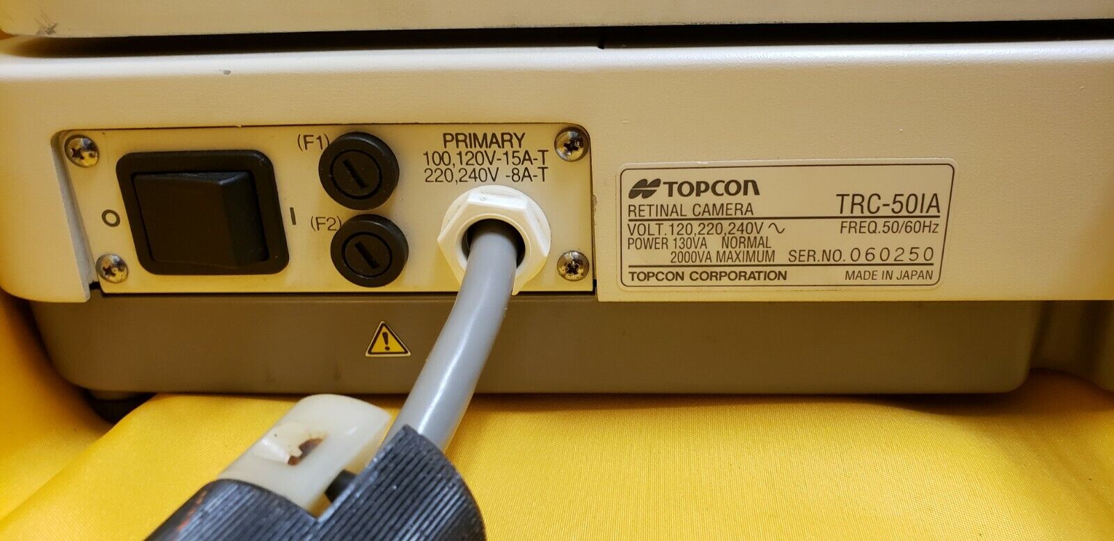 Topcon TRC-50IA Retinal Camera System Optometry Camera System