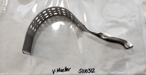 V.Mueller SU10312 Surgical Deaver Retractor 2.5" x  15" Long Lamb Handle