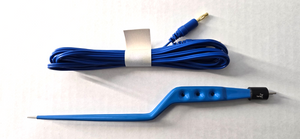 Turtle Surgical Yasargil Bayonet Bipolar Forceps 9" Blue Coated & Bipolar Cord
