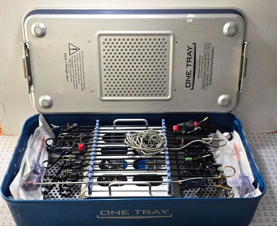 Jarit / Stryker Laparoscopic Instrument 5mmx35cm Set of 20 with Tray
