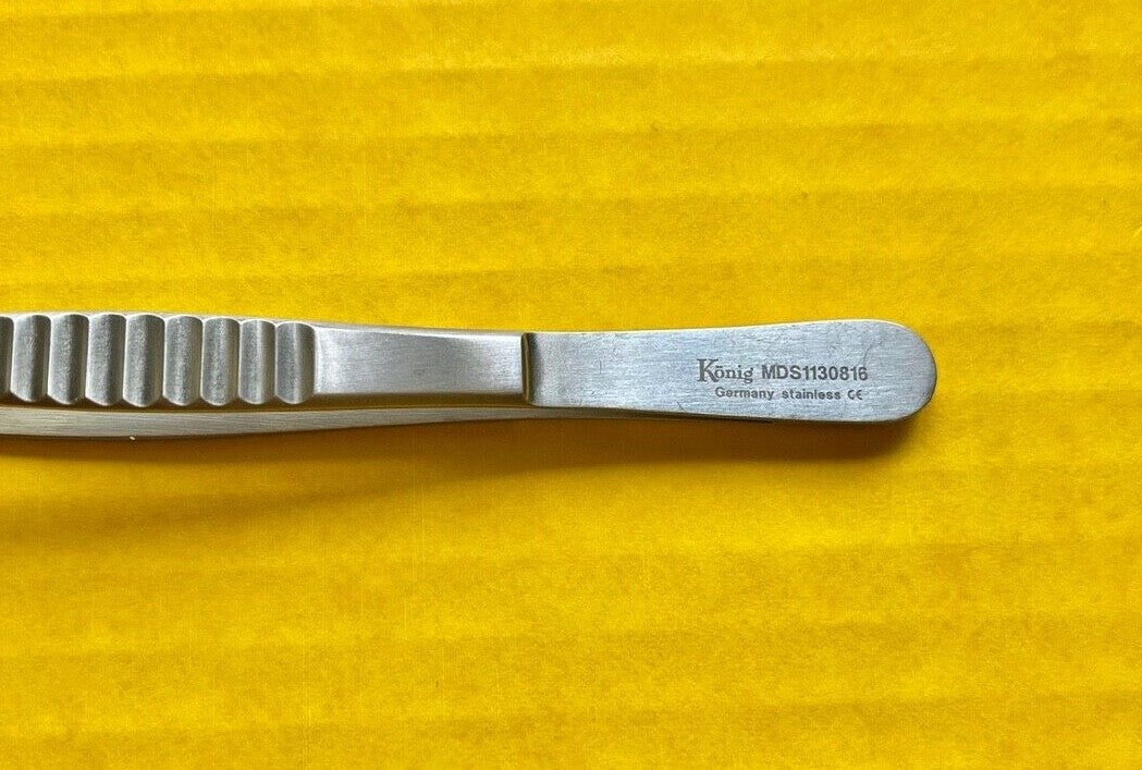 König Debakey Vascular Tissue Forceps, Straight, 6.25" REF: MDS1130816