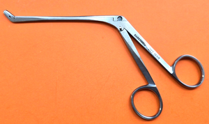 SABERMED Surgical Spurling Pituitary Rongeur 4.5" 4mmx10mm Up Angled