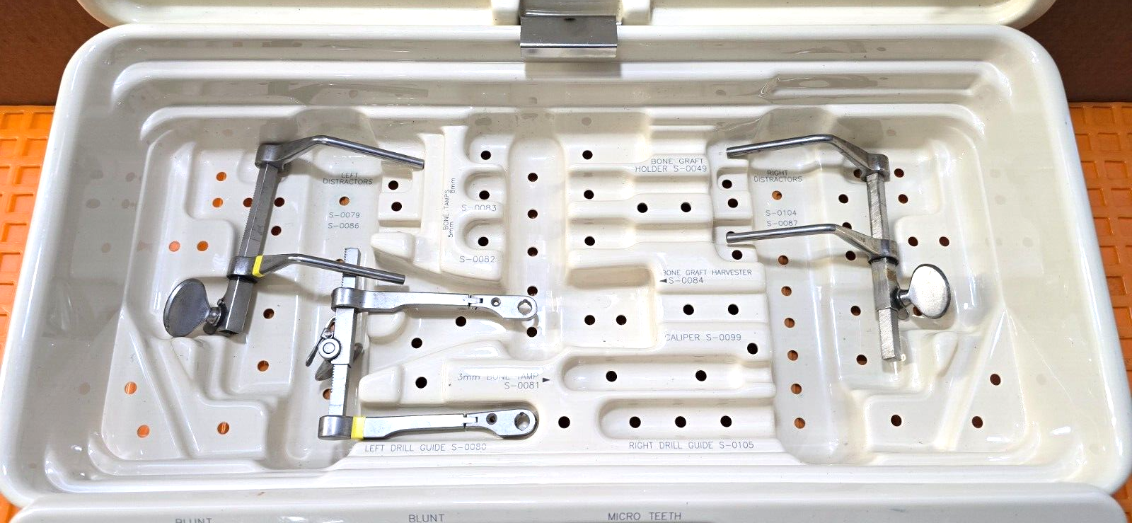 SEC Surgical Enterprise Shadow Line Anterior Fusion Set.