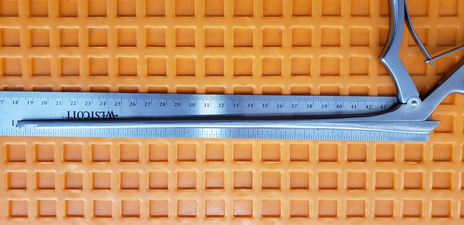W.Lorenz 18-0161 Orthopedic Spurling Kerrison Rongeurs 40 Deg 3mm Up 11" Shaft