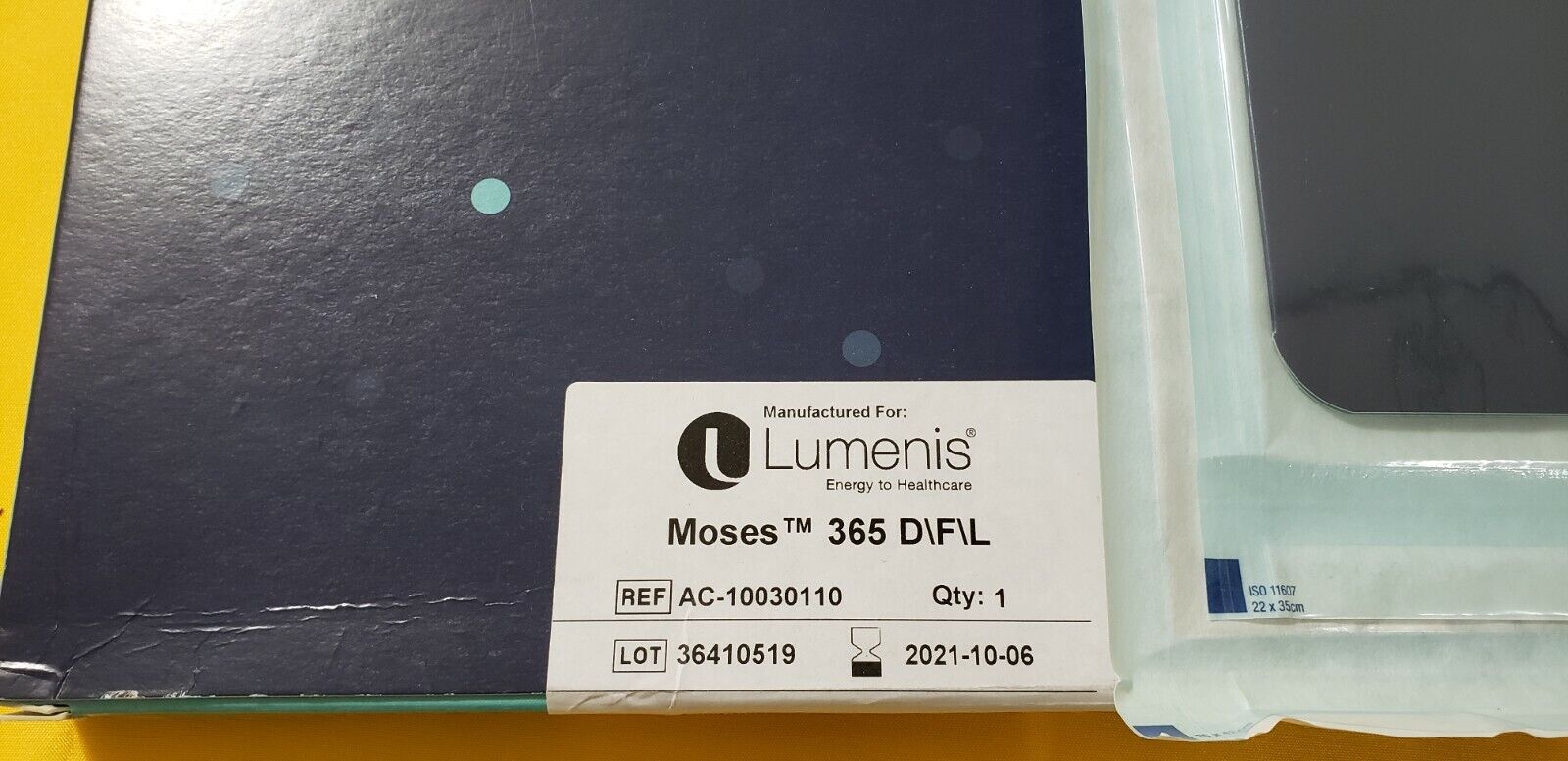 Lumenis AC-10030110 Opthalmic Moses 365 D/F/L Laser Fiber