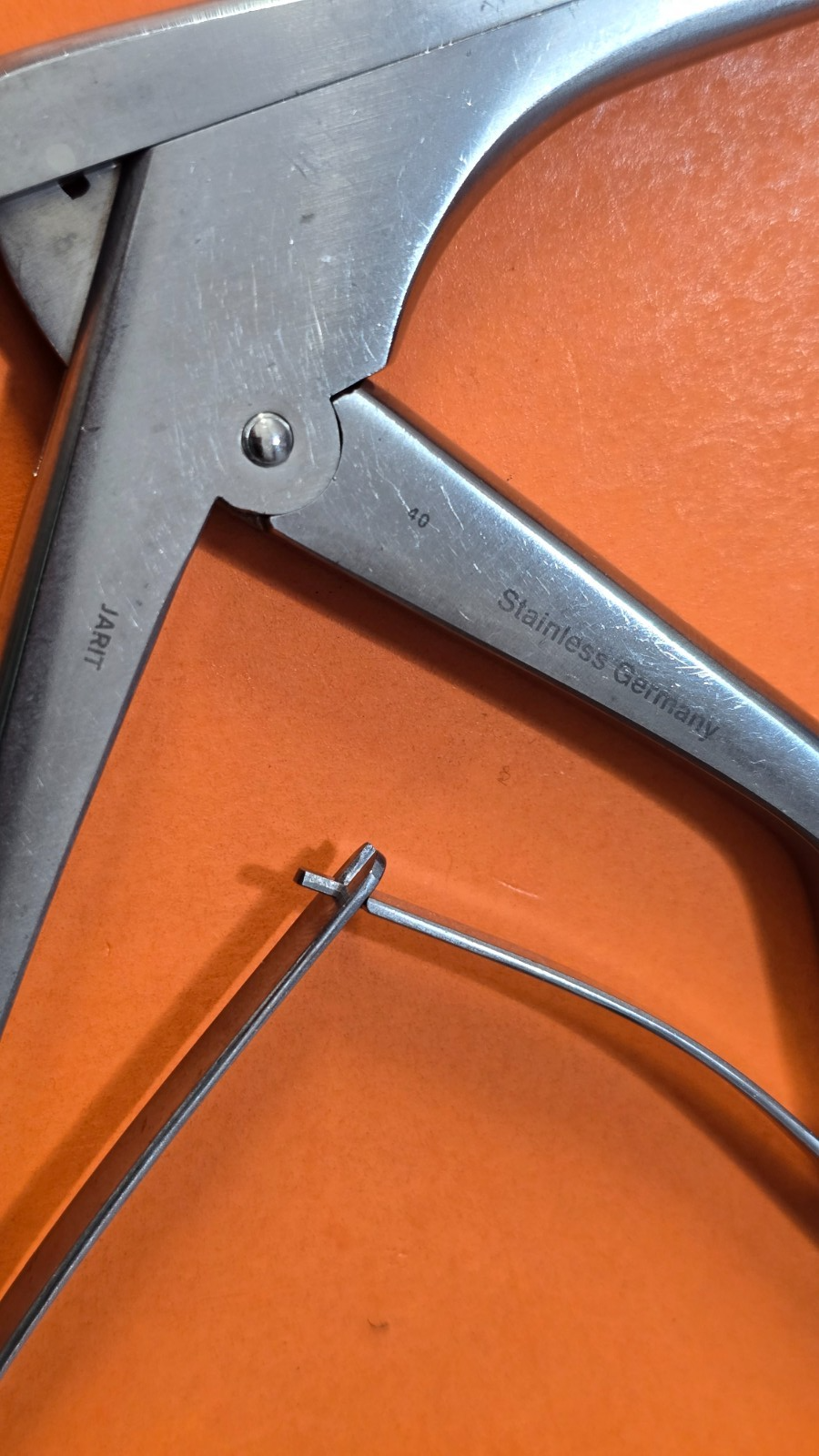 JARIT Spurling Kerrison Rongeurs 90 Deg 5mm Up Bite 6" Shaft