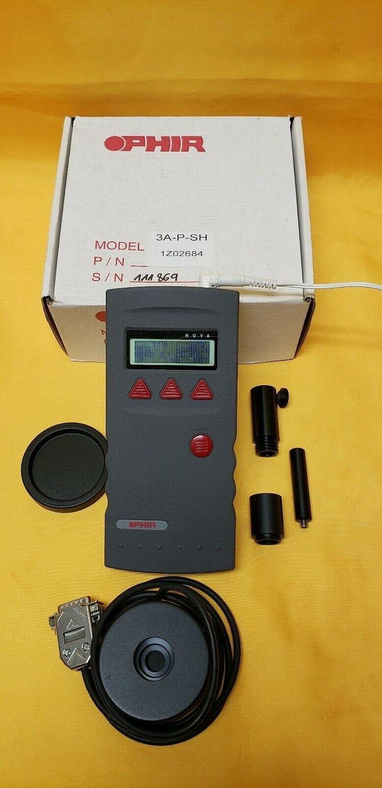 OPHIR Optronics NOVA Display 3A-P-SH Laser Measurement Monitor