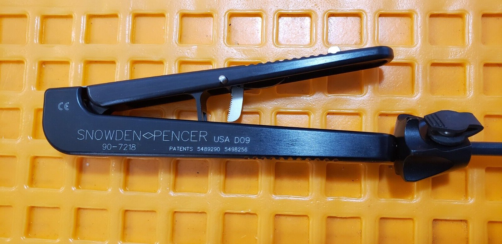 Snowden Pencer 90-7218 Laparoscopic Babcock Grasper 5mmx46cm Carbide Jaws