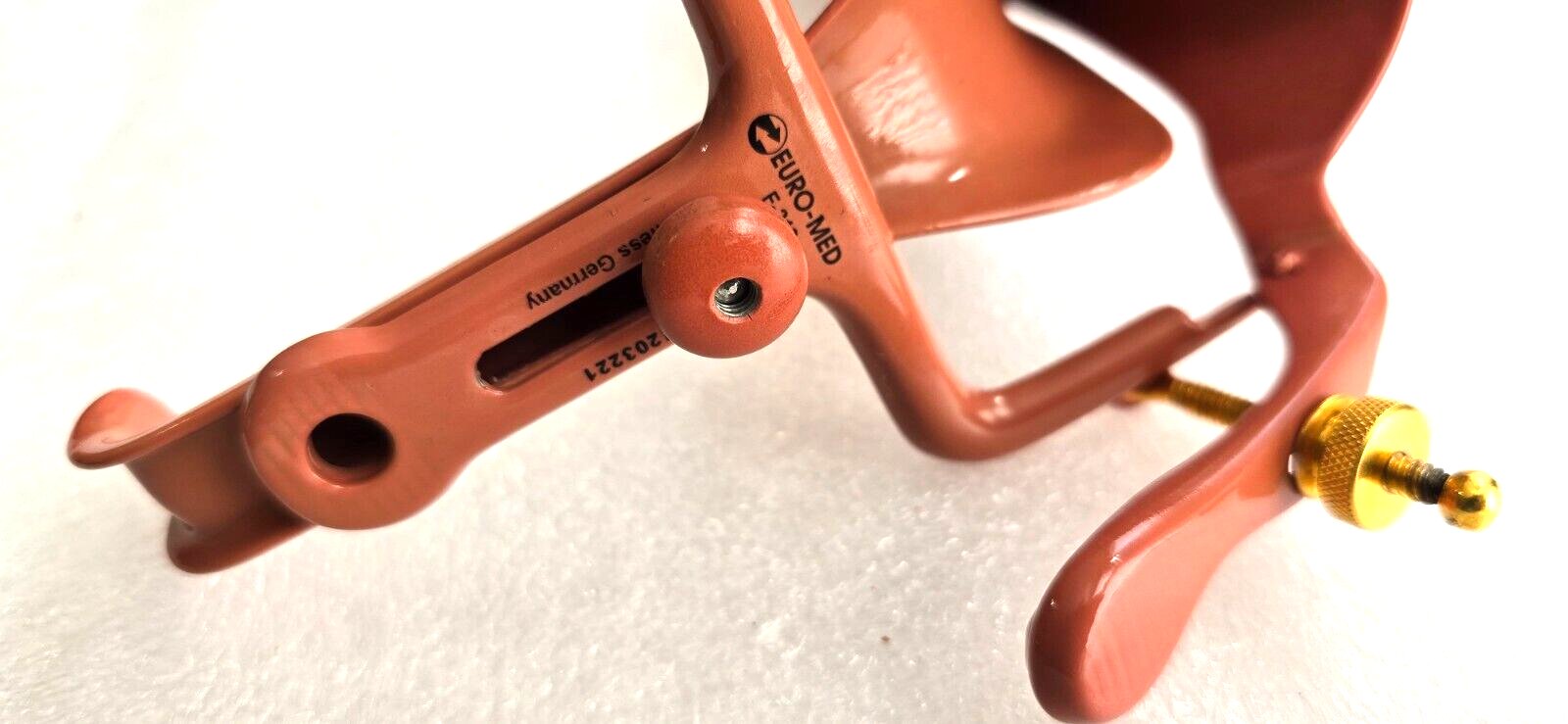 EURO-MED F-219 Surgical LEEP Graves Speculum Large with Smoke Evacuation Tube