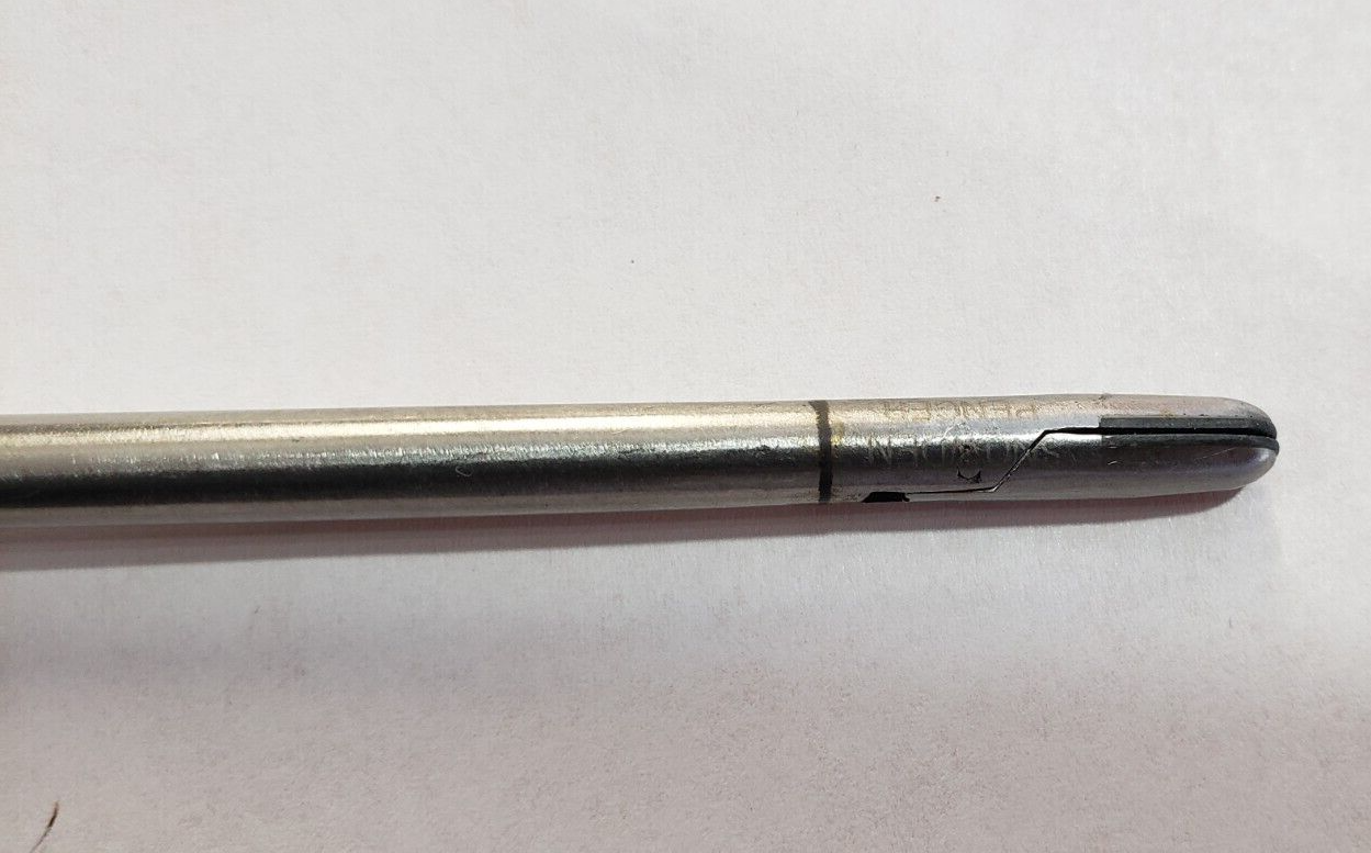 Snowden Pencer 90-8802 Laparoscopic Diamond Jaw Needle Holder 5mmx35cm with Lock