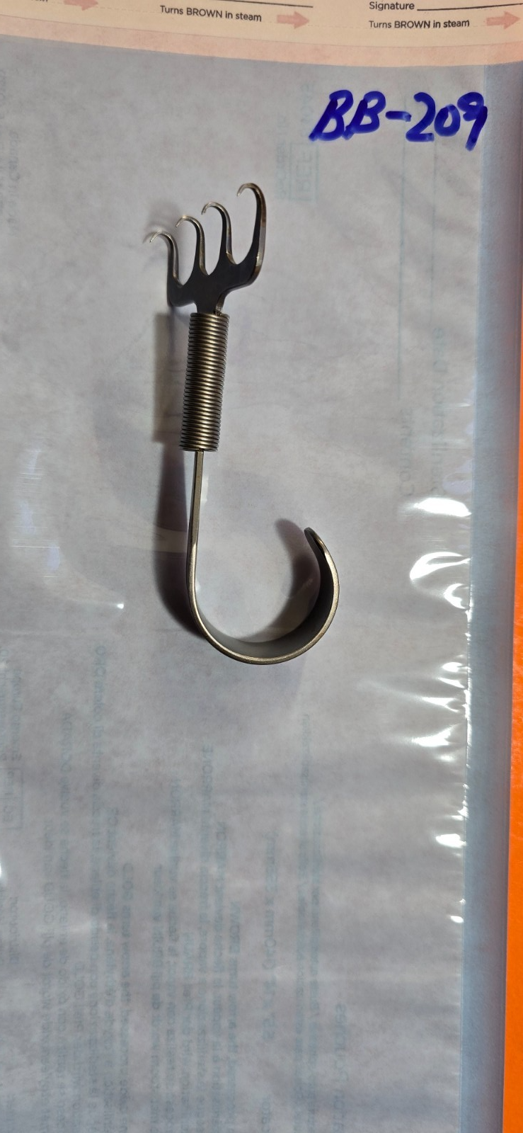 Snowden Pencer 88-1064 Surgical Gorney Rake Retractor  4Prong 9cm