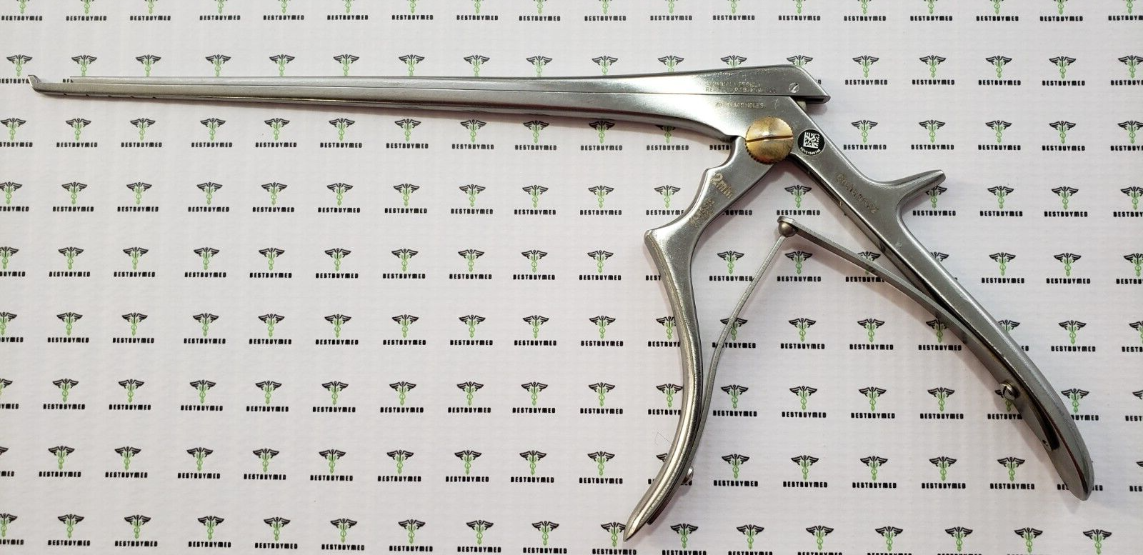 Codman 53-1524 Orthopedic Kerrison Rongeur 2mm 40 Degree W-Drainage Holes