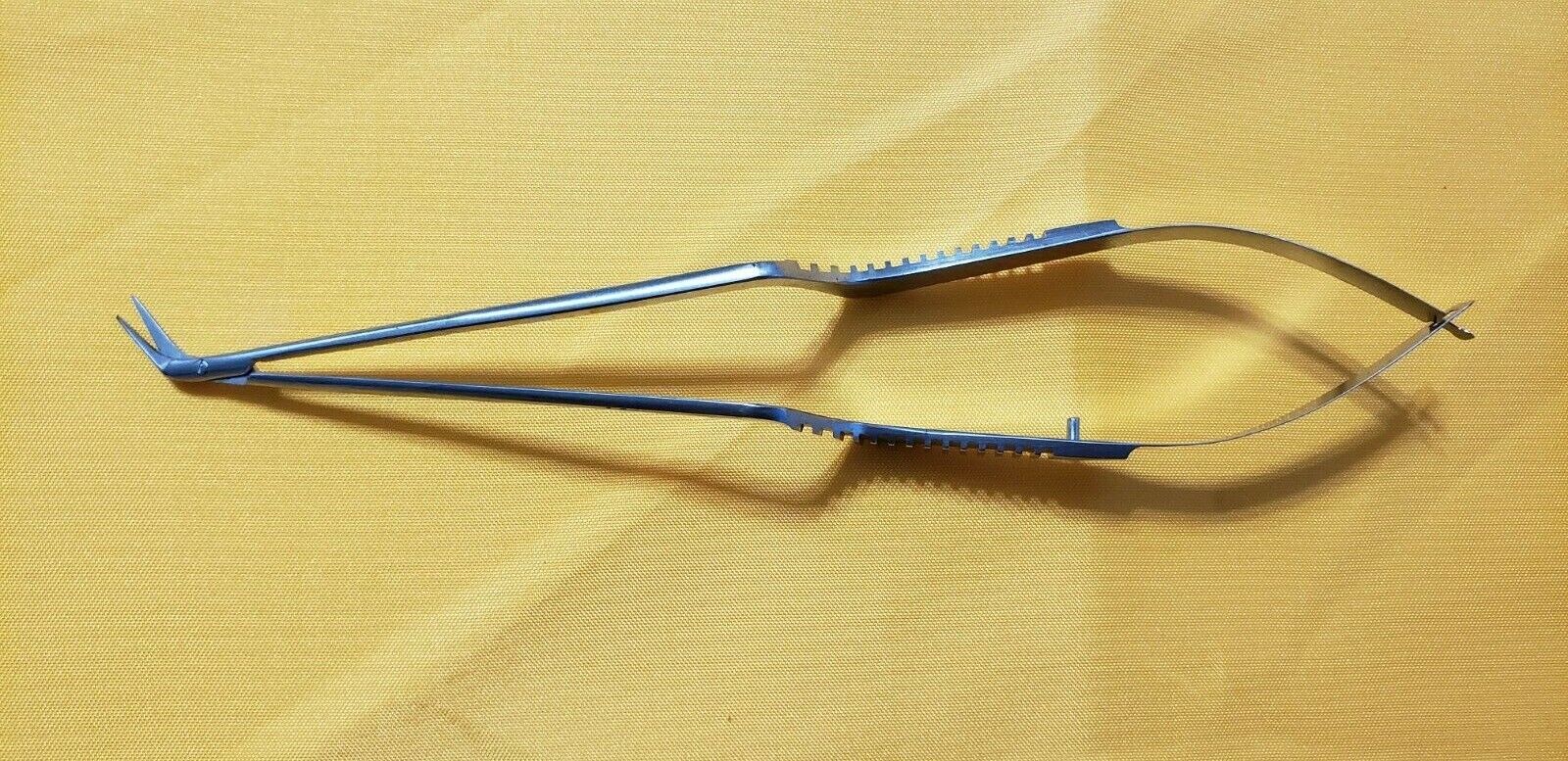 Jarit  277-132 Surgical Jacobson Scissors 7 1/4" Angled on the side 10mm Blade